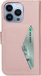 Mobiparts Classic Wallet Case - iPhone 13 Pro - Ruimte voor pasjes - Roze