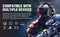 WINTORY M1 - Gaming headset - RGB licht met stereo microfoon - Camouflage Zwart