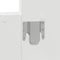 vidaXL - Wandkaptafel - met - LED-verlichting - - - Wit