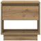 vidaXL - Nachtkastje - 2 - stuks - Artisan - Eiken - 45x34x47 - cm - Gelaagd - Hout