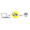 Roline Converter kabel - USB A naar Serieel (9-pins) - 1,8 m Grijs