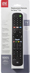 Sony URC 4912 - Afstandsbediening TV - Vervangt 1 op 1 originele afstandsbediening - 2x AAA (niet inbegrepen)