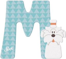 Sevi Dierenletter M 8 Cm Turquoise