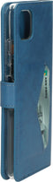 Mobiparts Galaxy A22 5G (2021) - Classic Wallet Case - Ruimte voor pasjes - Blauw