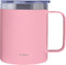 FLASKE Camp Cup - Flower - 400ml - RVS Thermosbeker van 400ML - Geschikt als drinkbeker en Koffiebeker to Go