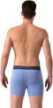 Muchachomalo Heren Boxershorts - 3-Pack - Normale Lengte - XL - Print/Blauw/Zwart (3-pack)