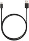 Veho VCL-003-C-1M - USB A naar USB type-C kabel - 100cm - Zwart