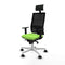 Bureaustoel met hoofdsteun Piqueras y Crespo 1D026N1 Pistache
