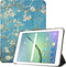 imoshion Tablet Hoes - Geschikt voor Samsung Galaxy Tab S2 9.7 - Design Trifold Bookcase - Green Plant