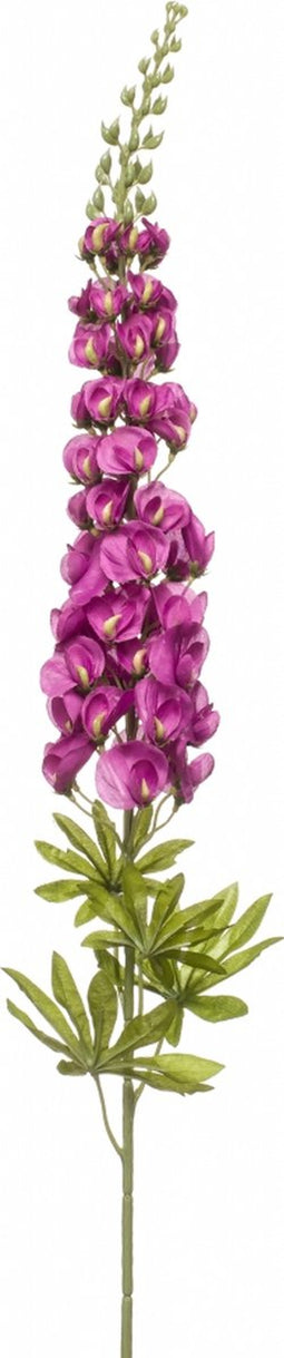 Fleurdirect Kunstbloem Lupine Spray - Polyester - Paars - 0 x 84 x 0 cm (BxHxD)