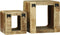 vidaXL - TV-meubel - 36x36x30 - cm - van - massief - mangohout
