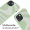imoshion Hoesje Geschikt voor iPhone 15 Hoesje Met Koord - imoshion Siliconen design hoesje met koord - Groen / Retro Green