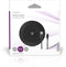Nedis WCHAQ15W110BK - Draadloze Oplaadpad - 15W Snel Opladen - Zwart