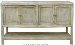 Dientafel Home ESPRIT Mangohout 160 x 40 x 90 cm