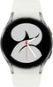 Samsung Galaxy Watch4 - Smartwatch - Gezondheidsmonitoring en apps - Zilver (Wit)