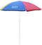 AXI Parasol ⌀125 cm - Regenboog - Verstelbare hoogte van 110 tot 175 cm