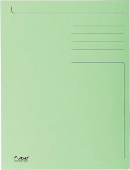 Exacompta dossiermap Foldyne formaat 237 x 347 cm (voor formaat folio) lichtgroen doos van 50 stuks