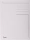 Exacompta dossiermap Foldyne formaat 24 x 32 cm (voor formaat A4) lichtgrijs pak van 50 stuks