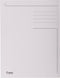 Exacompta dossiermap Foldyne formaat 24 x 35 cm (voor formaat folio) lichtgrijs pak van 50 stuks