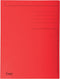 Exacompta dossiermap Foldyne formaat 24 x 35 cm (voor formaat folio) rood pak van 50 stuks