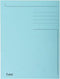 Exacompta dossiermap Foldyne formaat 24 x 35 cm (voor formaat folio) lichtblauw pak van 50 stuks