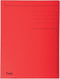 Exacompta dossiermap Foldyne formaat 24 x 35 cm (voor formaat folio) rood pak van 50 stuks