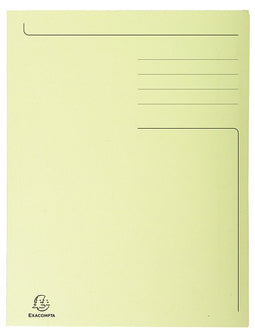 Exacompta - Dossiermap exacompta forever a4 3 kleppen 280gr gl | 50 stuks