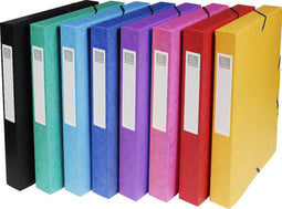 Exacompta elastobox Exabox 8 assorti