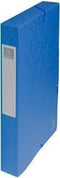 Exacompta elastobox Exabox blauw rug van 4 cm