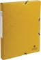 Exacompta elastobox Exabox geel rug van 25 cm