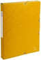 Exacompta elastobox Exabox geel rug van 25 cm
