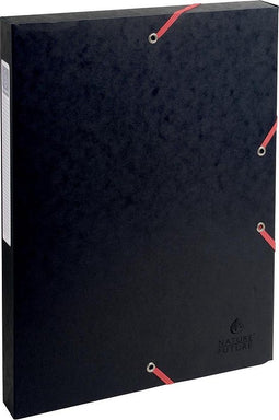 Exacompta elastobox Exabox zwart rug van 25 cm