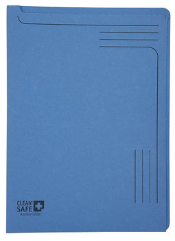 Exacompta - Insteekmap l-model exacompta clean'safe bedrukt blauw