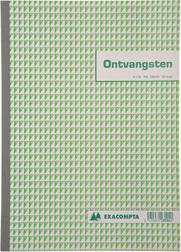 Exacompta Kasboek Manifold ontvangsten dupli 50 vel