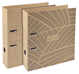 Exacompta - Ordner exacompta eterneco a4 70mm karton 2 dessigns | 10 stuks