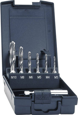 Exact 05910 Combinatietapboorset 7-delig Metrisch Rechtssnijdend DIN 3126 HSS 1 set(s)