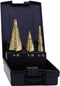 Exact 07014 HSS Getrapteboorset 3-delig 4 - 12 mm, 4 - 20 mm, 6 - 30 mm TiN 3 vlakken schacht 1 set(s)