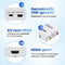 Garpex® Tulpen naar HDMI Converter - AV naar HDMI Adapter - Analoog naar Digitaal - Wit