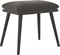 vidaXL - Voetenbank - 45x29,5x35 - cm - fluweel - donkergrijs