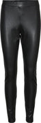 VERO MODA VMGAYA MR PL LEGGING - PU legging - Vegan leather - Zwart