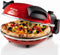 Ariete 0909/10 - Pizza Oven - 1200 Watt - Vuurvaste pizzasteen ø 32 cm - Rood
