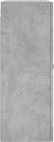 vidaXL - Wandkast - 69,5x34x90 - cm - betongrijs