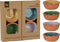 Excellent Houseware 4x tapas schaaltjes - 150 ml - terracotta 10 x 4 cm