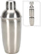 Excellent Houseware Bar set RVS 4 delig: wijnkoeler, shaker, ijsemmer en tang - OP = OP