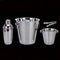 Excellent Houseware Bar set RVS 4 delig: wijnkoeler, shaker, ijsemmer en tang - OP = OP
