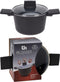 Excellent Houseware Braadpan - Kookpan Met Deksel - 20 Cm - Zwart