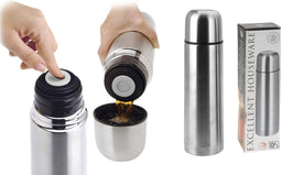 Excellent Houseware Bullet Isolatiekan - 0,5 l - RVS