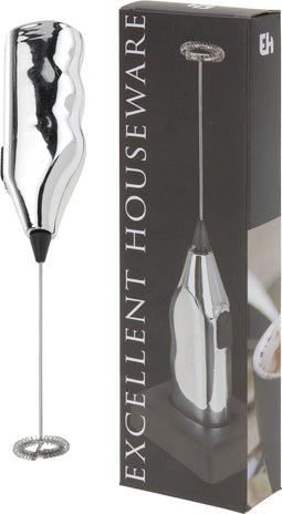 Excellent Houseware - Cappuccinoklopper - Chrome