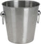 Excellent Houseware Champagnekoeler/ijsemmer - 3L - zilver - RVS - D20 cm