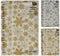 Excellent Houseware Goud/Zilver Kerst Tafelkleed 130X180 Cm Assorti
